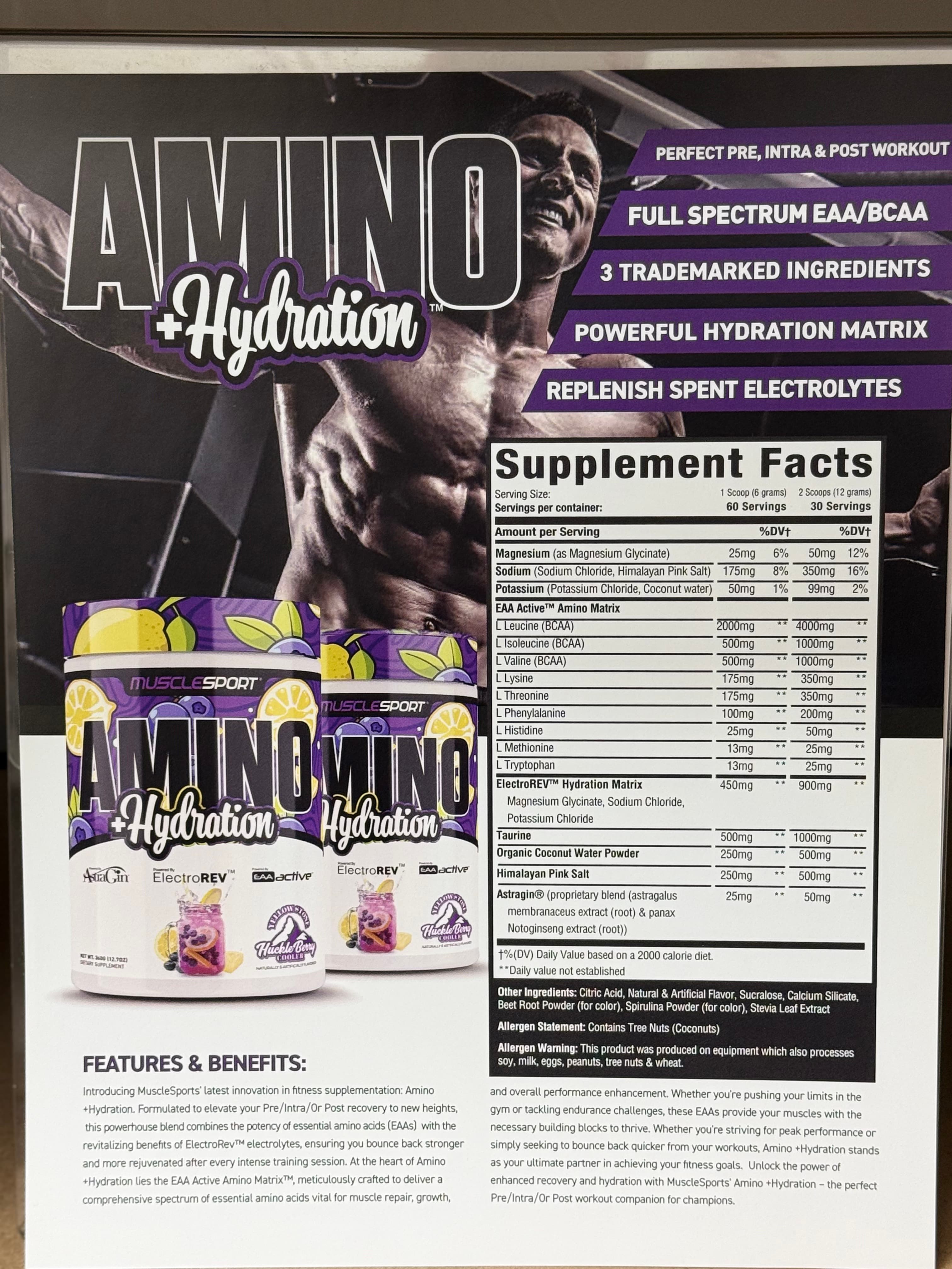 Amino+Hydration - Patriot Pop