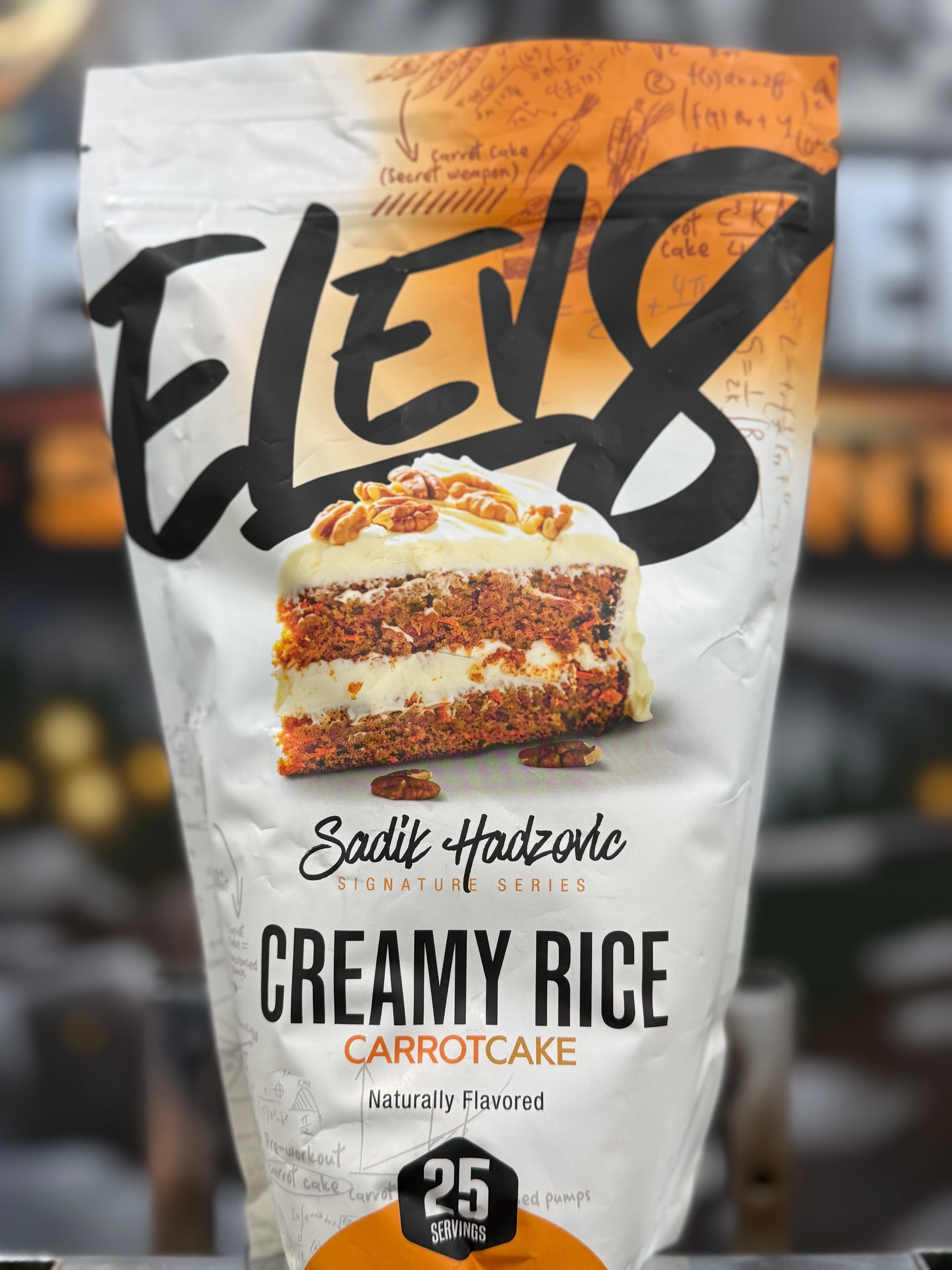 Elev8 Cream of Rice - Carrot Cake